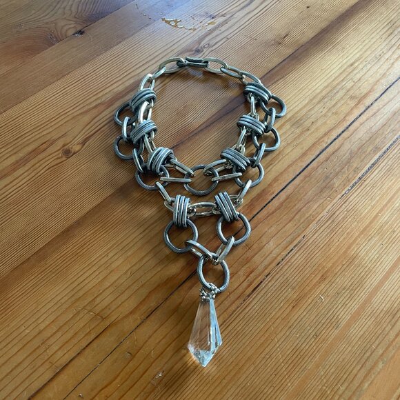 Made in Italy! Metal Chain Necklace by  Lucia Odescalchi - Picture 3 of 3